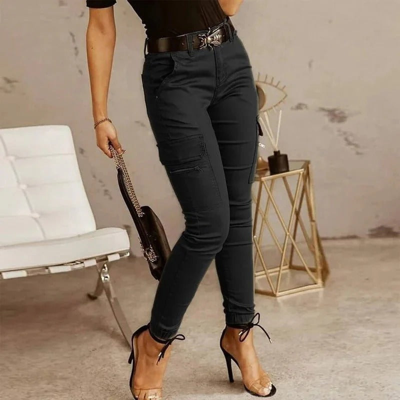 Chic Cargo Jeans til Kvinder - Urban Style