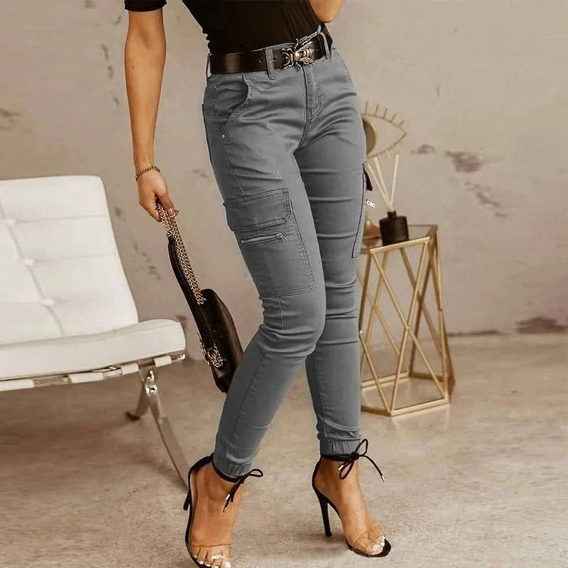 Chic Cargo Jeans til Kvinder - Urban Style