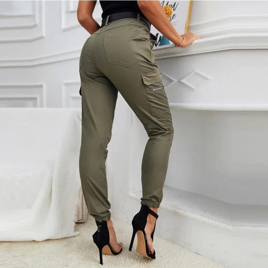 Chic Cargo Jeans til Kvinder - Urban Style