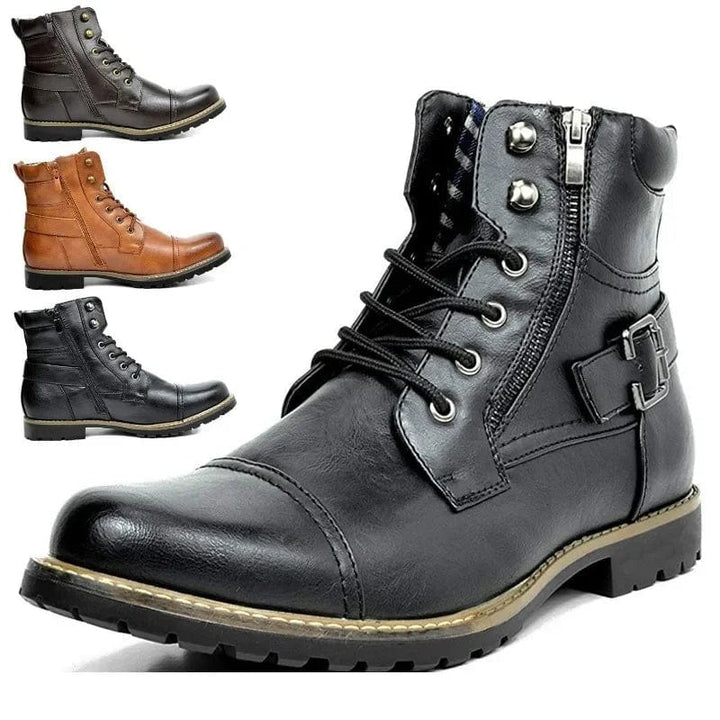 Elevér Dit Look med Stilfulde Læder Støvler