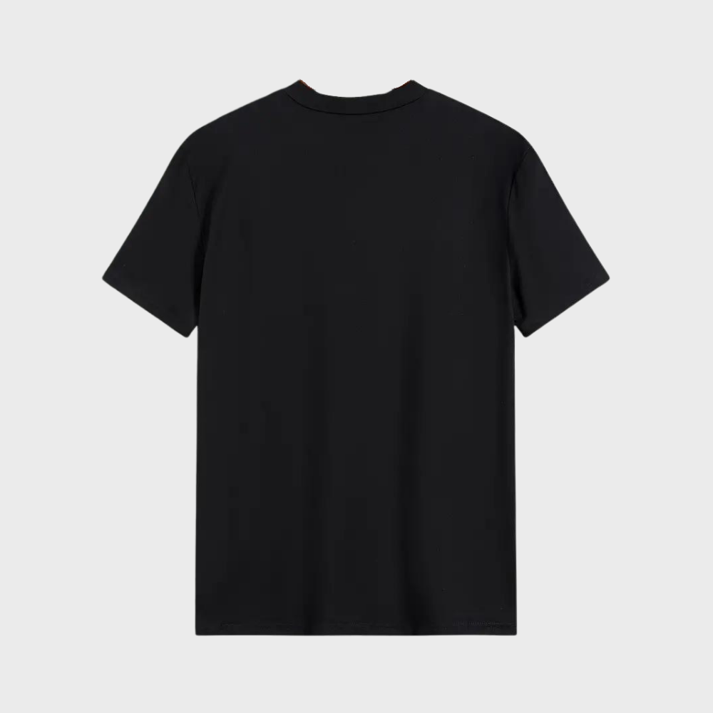 Moderne Herre T-shirt med Rund Hals og Unik Print