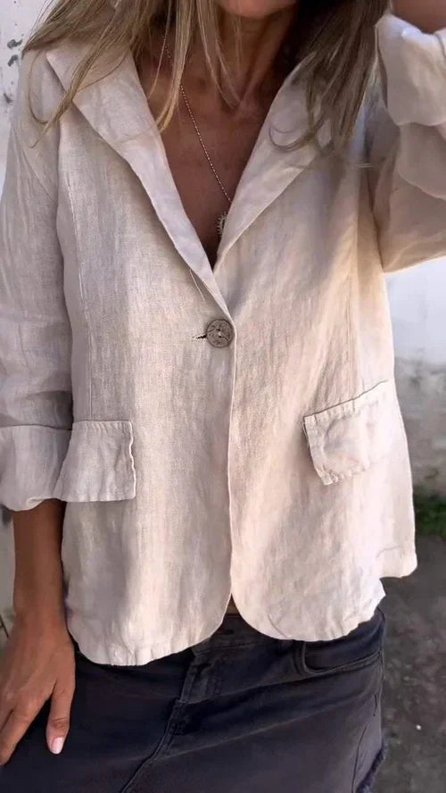 Elegant Lettere Frakke til Casual Stil
