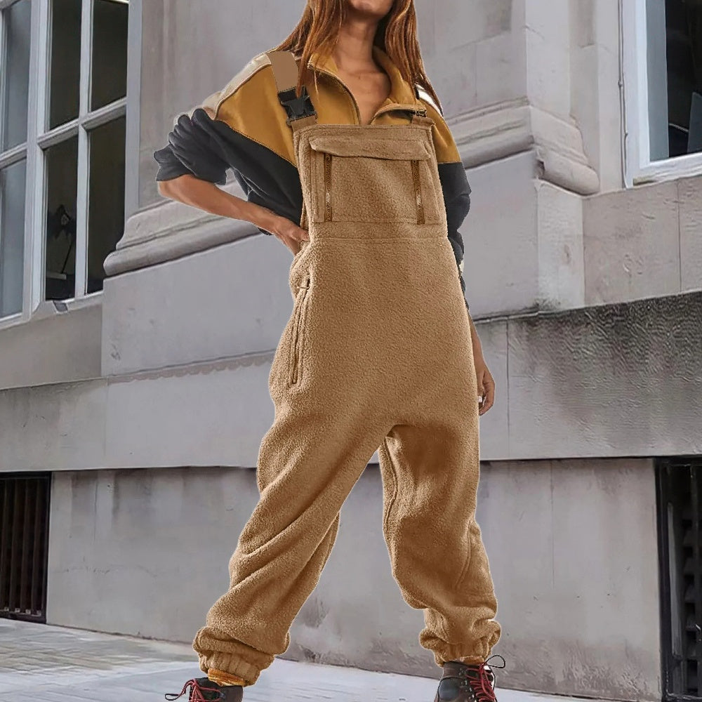 Felina – Justerbar Fleece Overall til Komfort og Stil