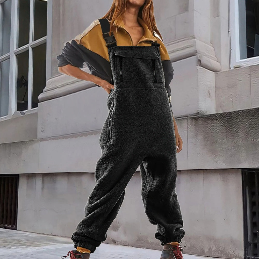 Felina – Justerbar Fleece Overall til Komfort og Stil