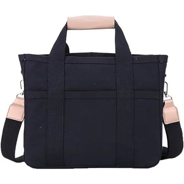 Mila | Elegant och rymlig canvas-shopper