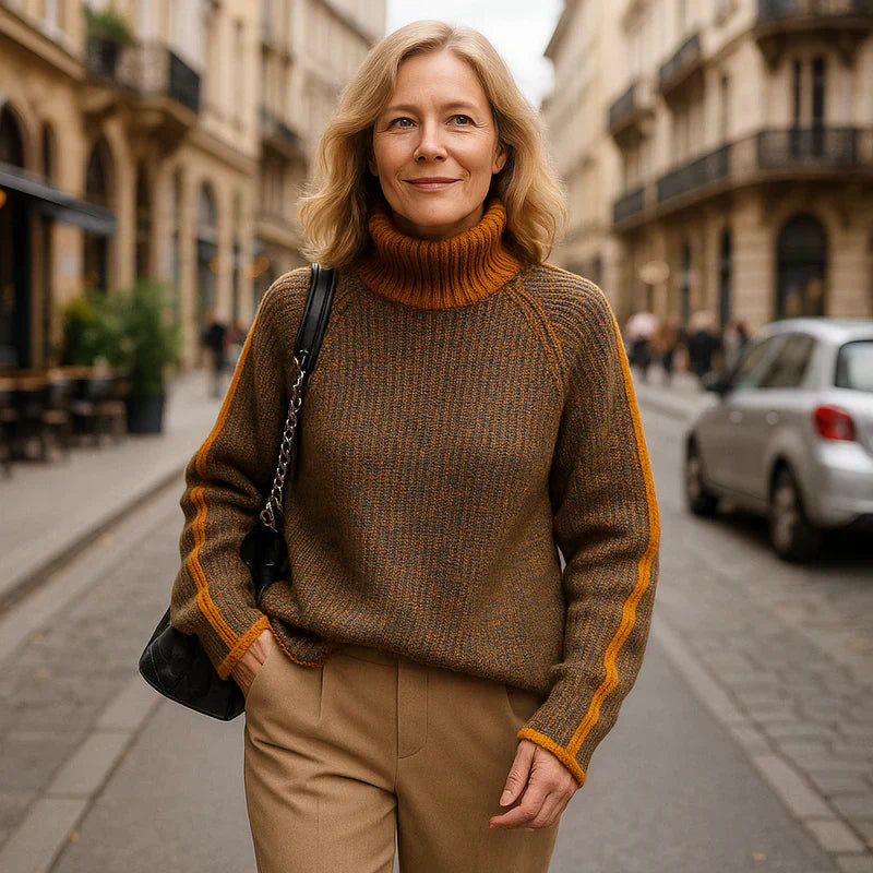 Breseis dame sweater – casual soft-knit look