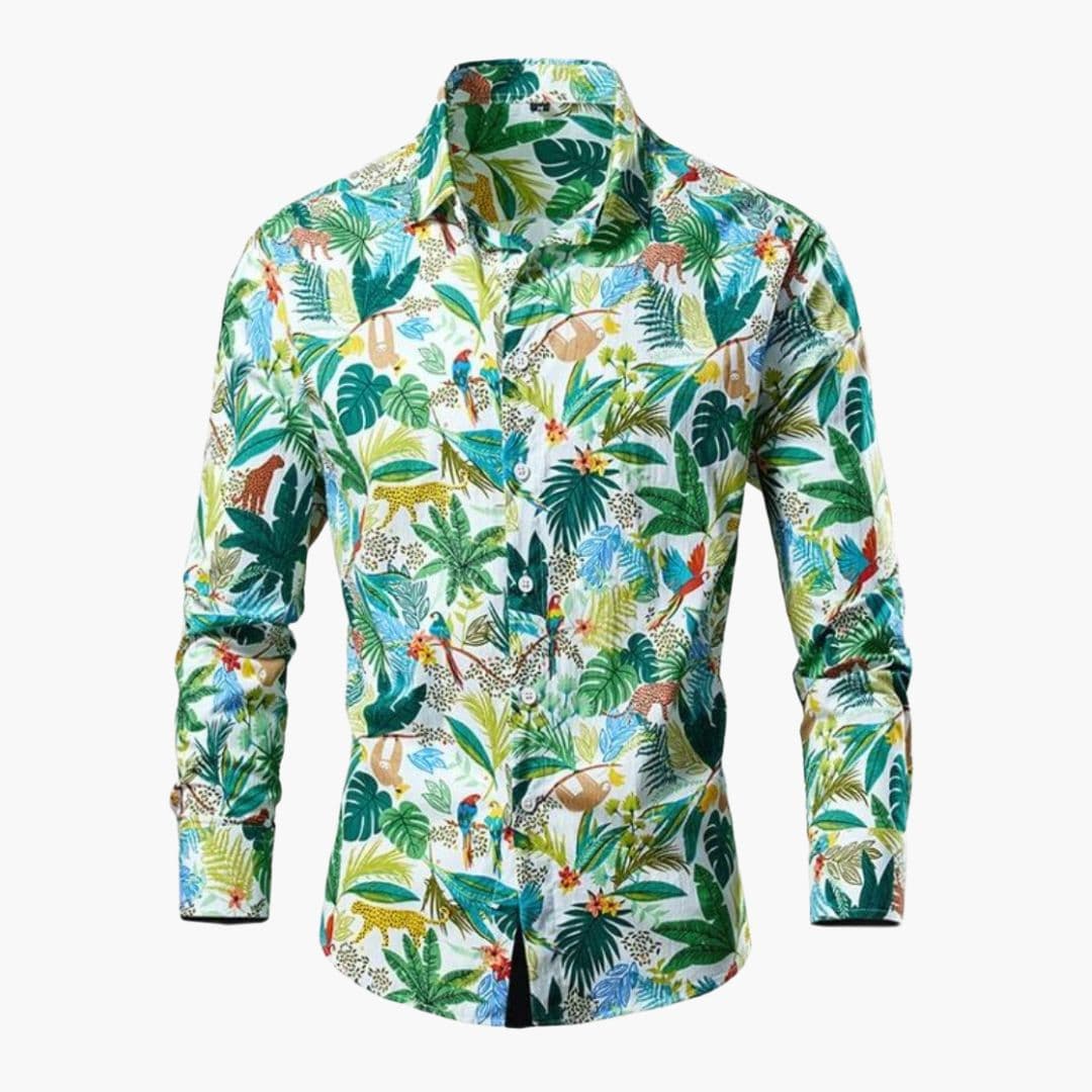 Blommig Skjorta för Herrar - Julian Design