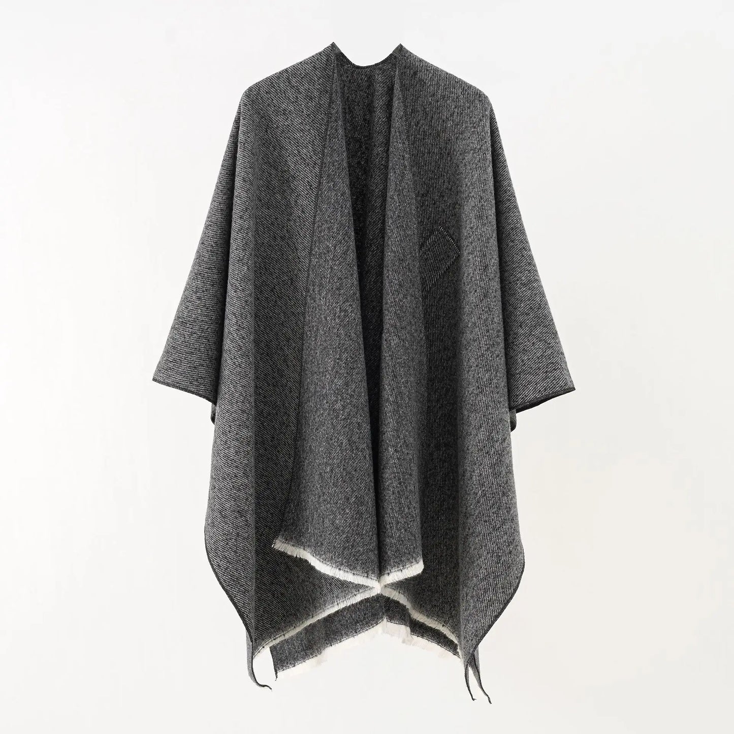 Elegant kashmirponcho - Selina