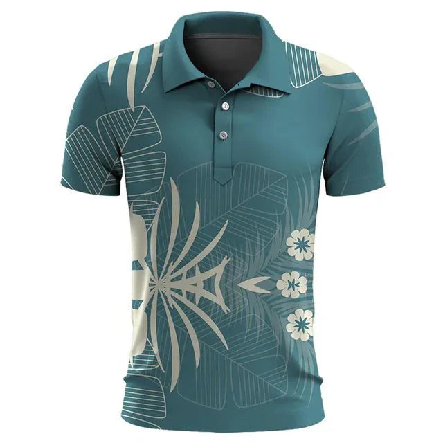 Elegante Herre Polo til Sommerens Eventyr