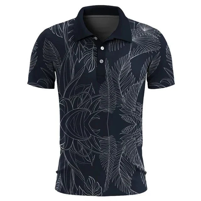 Elegante Herre Polo til Sommerens Eventyr