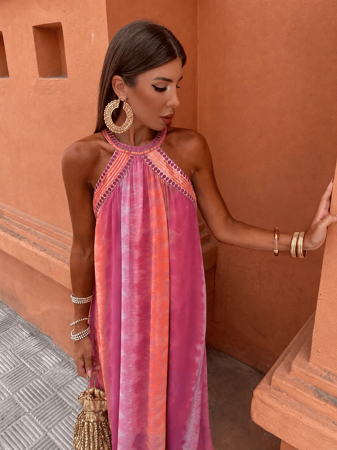 Elena | Eleganta Ombre-Klänningen för Bröllopsgäster