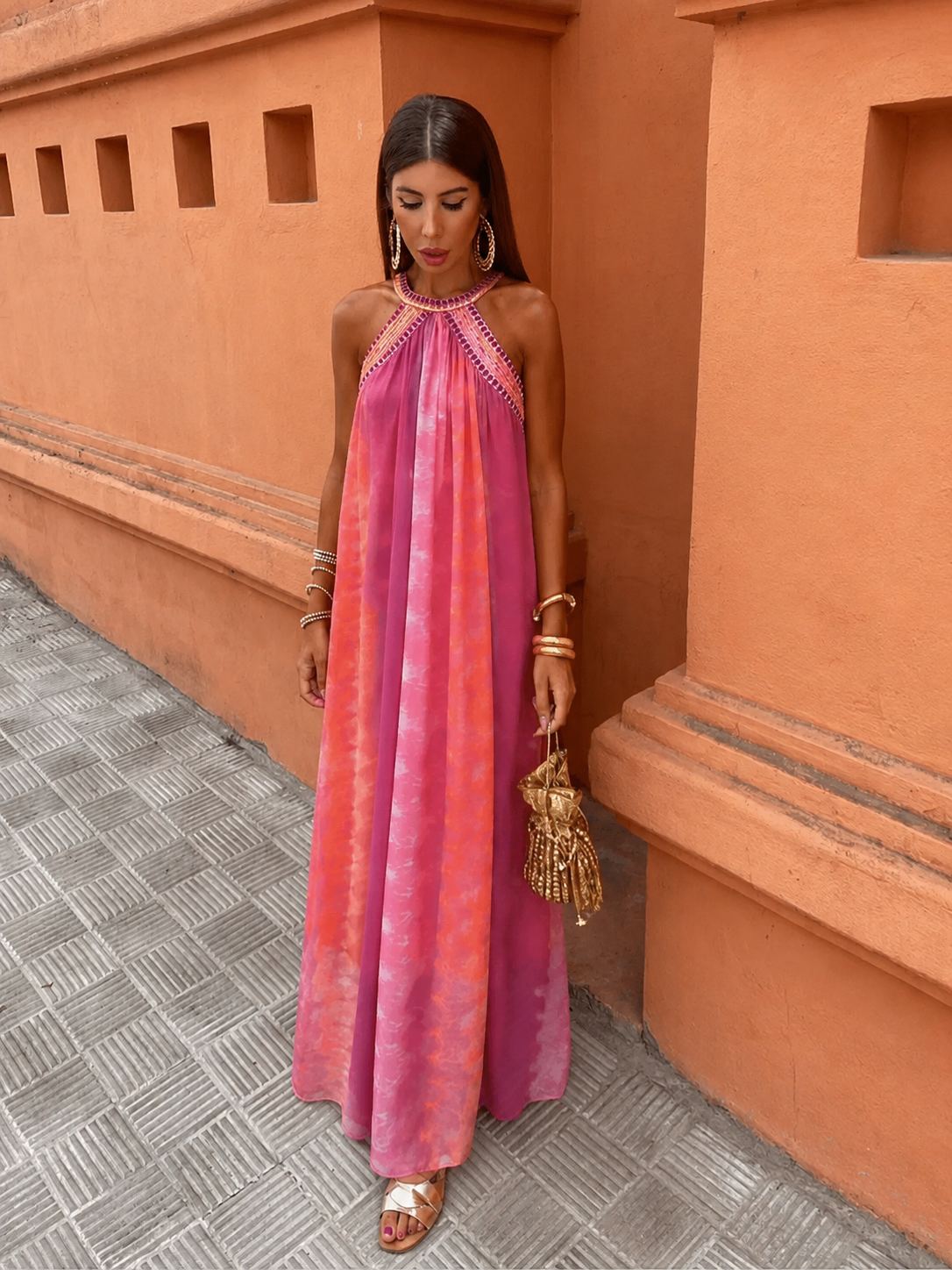 Elena | Eleganta Ombre-Klänningen för Bröllopsgäster