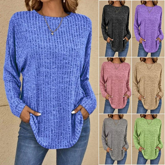 Sofia – Chic Langærmet Bluse