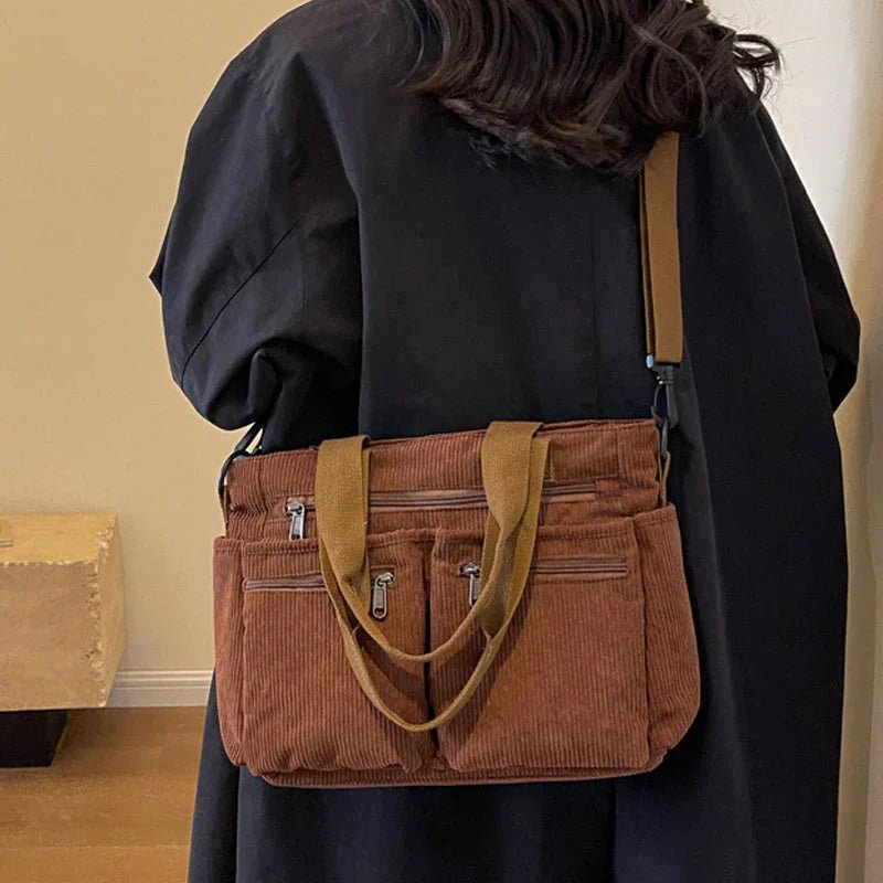 Mira | Elegant och mångsidig Cordväska för alla tillfällen