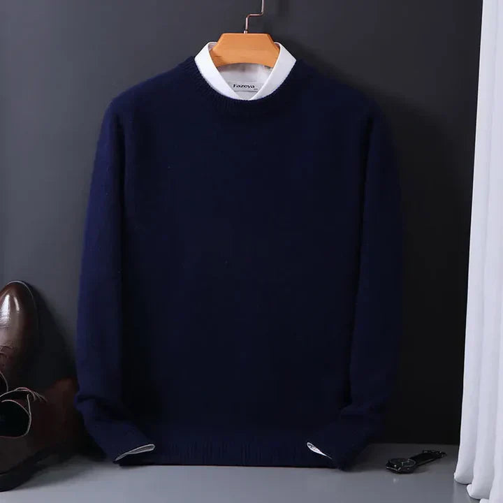 Elegant Cashmere Sweater til Mænd