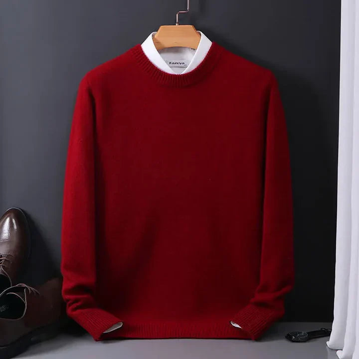 Elegant Cashmere Sweater til Mænd