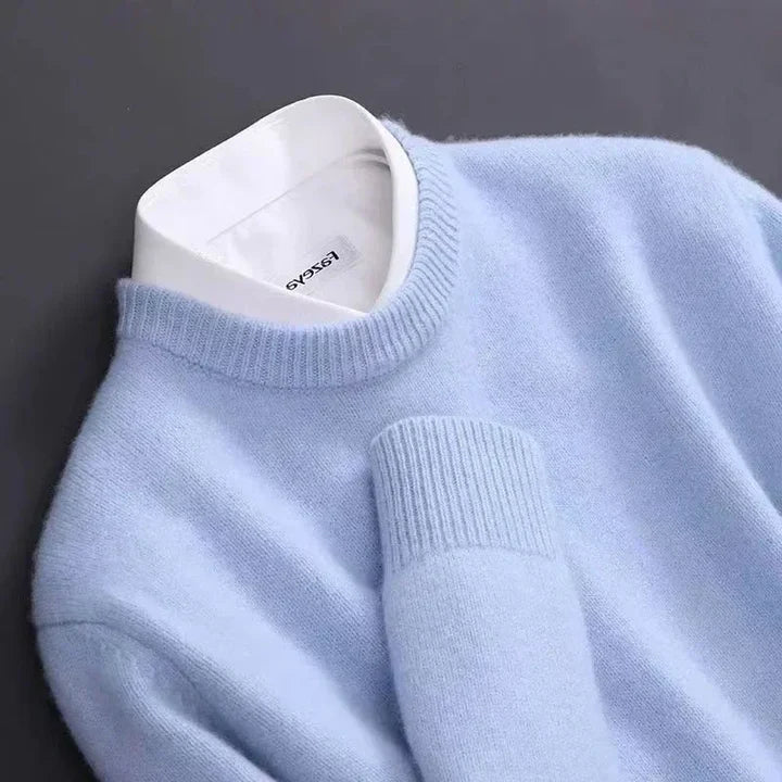 Elegant Cashmere Sweater til Mænd