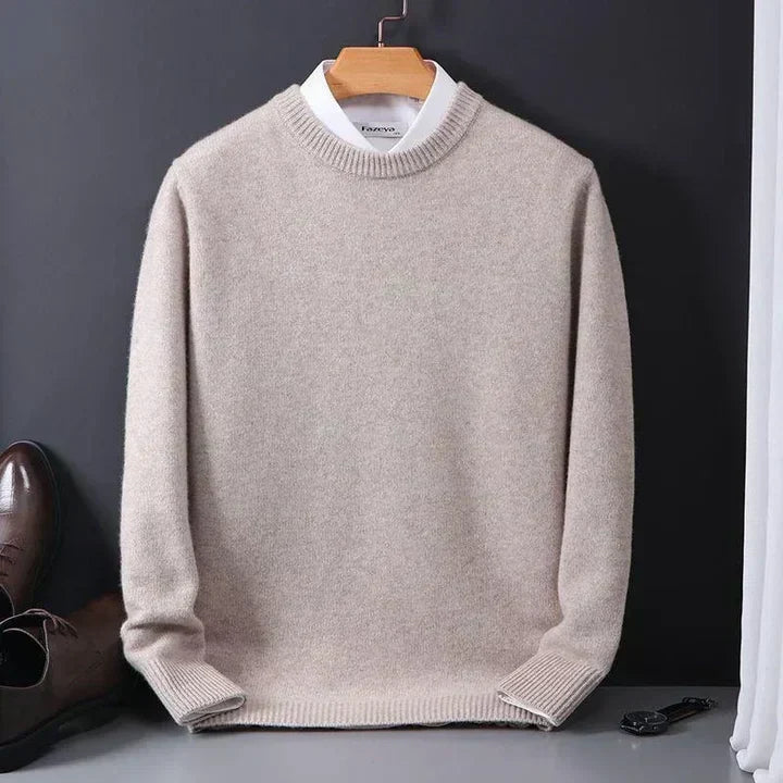 Elegant Cashmere Sweater til Mænd