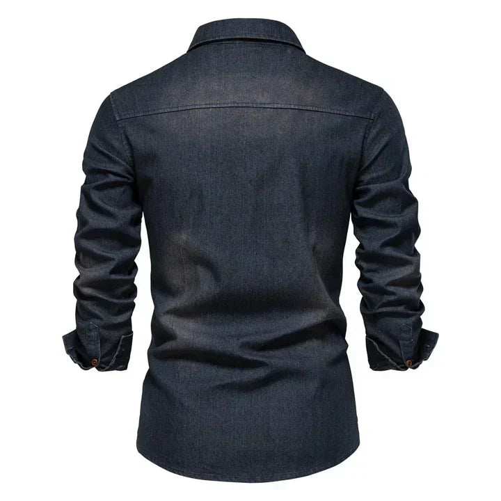 Tidligere Denim Skjorte til Mænd