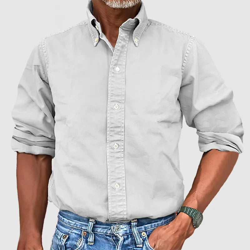 Elegante Herreskjorte med Lange Ærmer - Vega