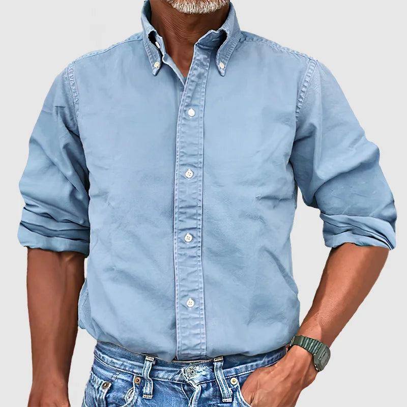 Elegante Herreskjorte med Lange Ærmer - Vega