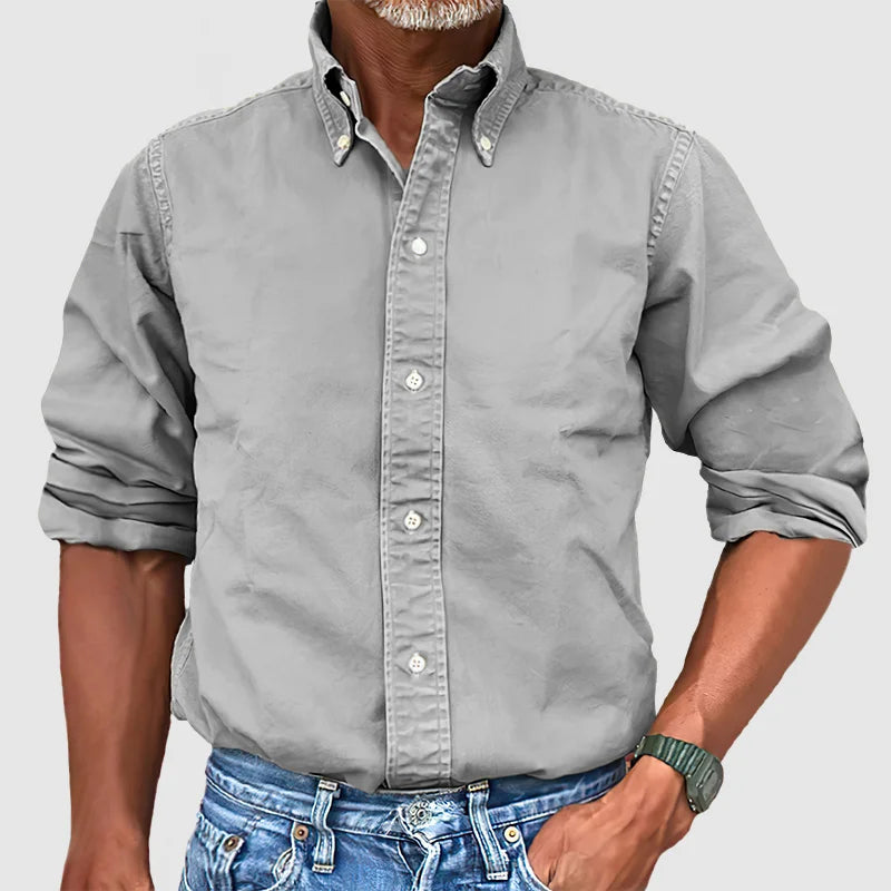 Elegante Herreskjorte med Lange Ærmer - Vega