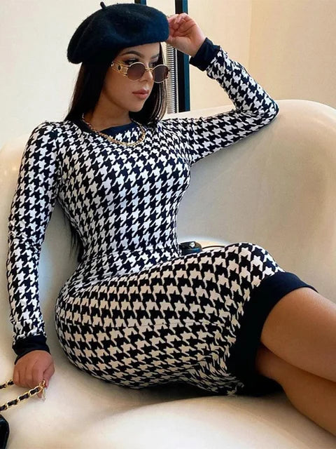 Elegant Midi Kjole - Alina
