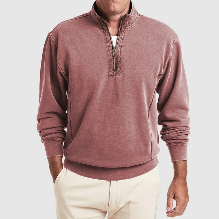 Maritim Stil: Quarter-Zip Polo til Den Moderne Mand
