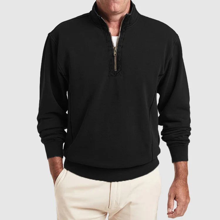 Maritim Stil: Quarter-Zip Polo til Den Moderne Mand