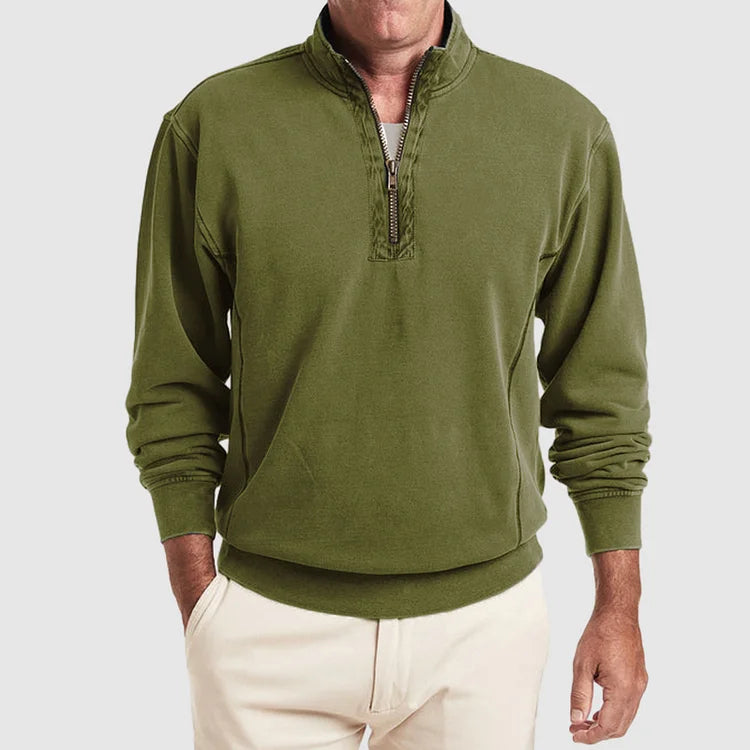 Maritim Stil: Quarter-Zip Polo til Den Moderne Mand