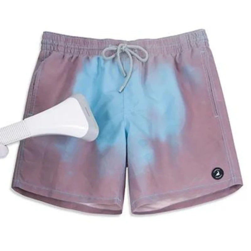 Farveskiftende Badshorts til Mænd - Oplev Stil i Vandet