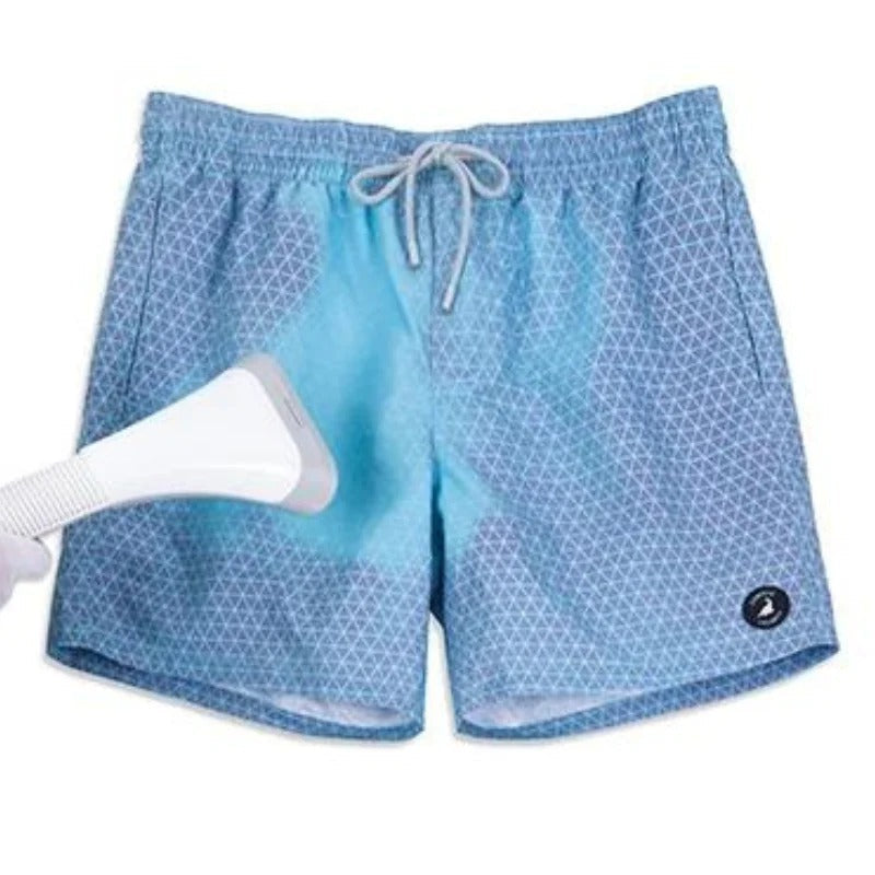 Farveskiftende Badshorts til Mænd - Oplev Stil i Vandet