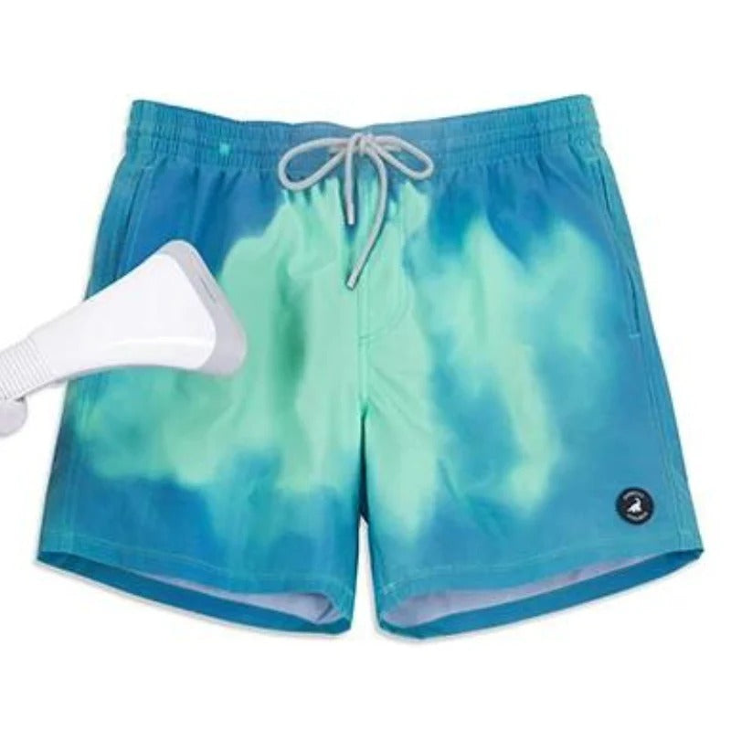 Farveskiftende Badshorts til Mænd - Oplev Stil i Vandet