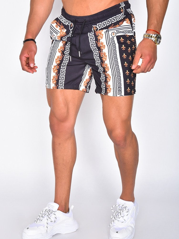 Färggrant Hawaii-set för män - VibeWear