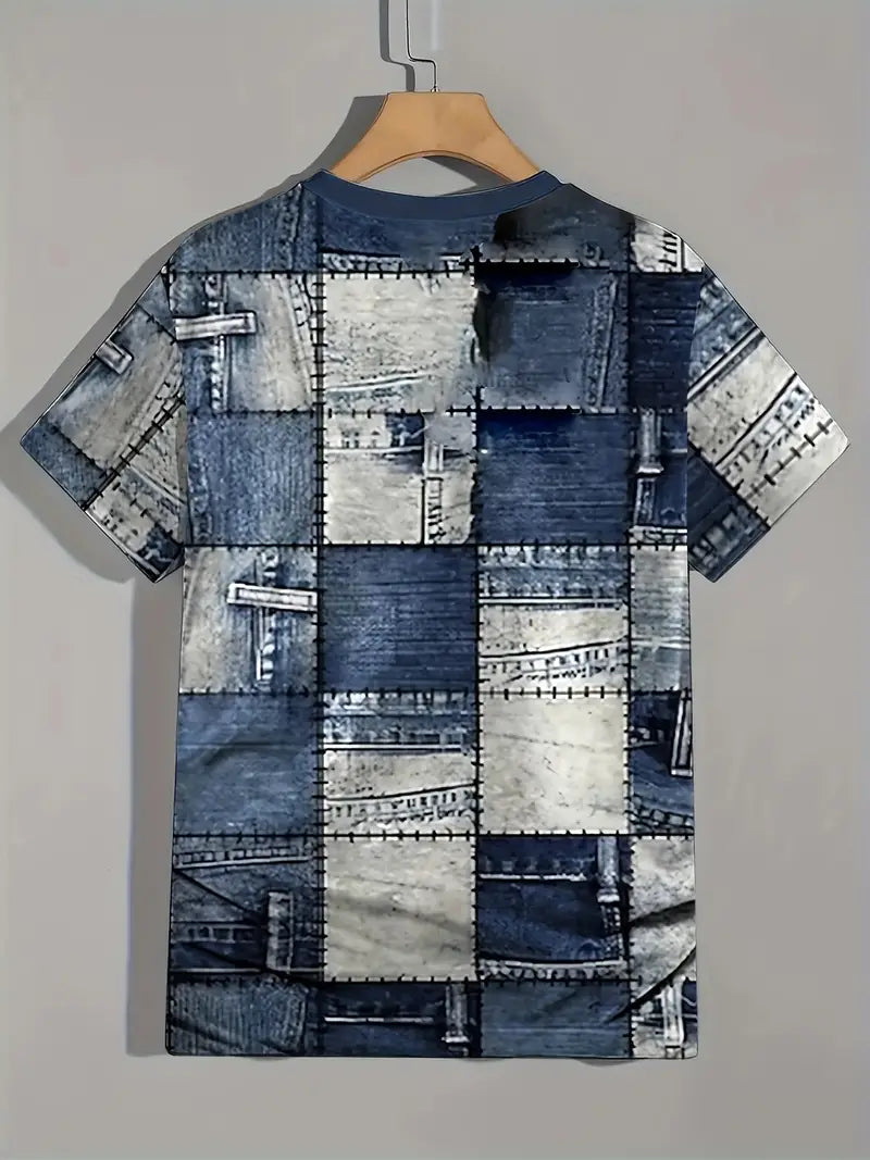 Vintage Vibe T-Shirt - Unik Stil til Dit Outfits