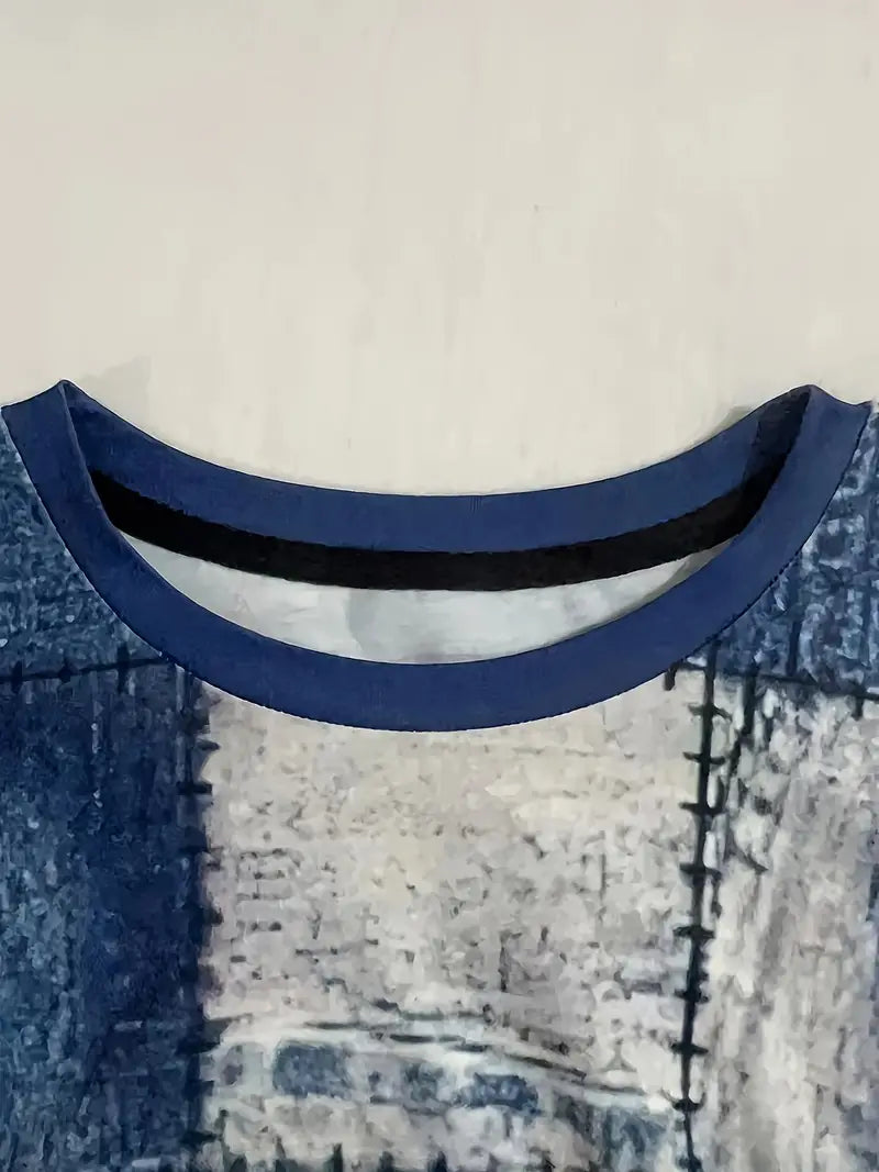 Vintage Vibe T-Shirt - Unik Stil til Dit Outfits