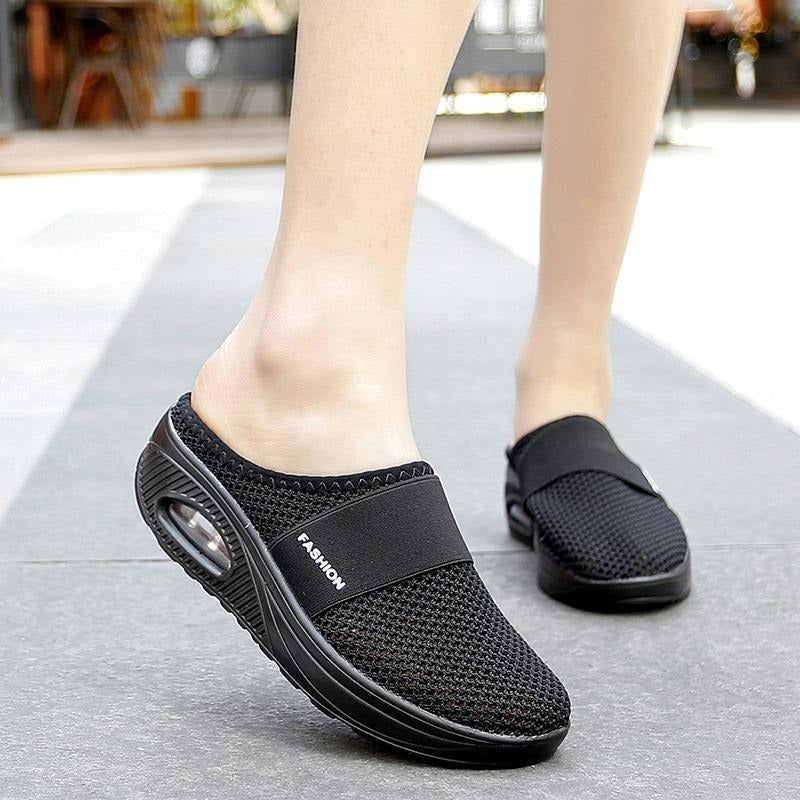 Elegant Slip-on Sko til Kvinder med Luftstødabsorbering