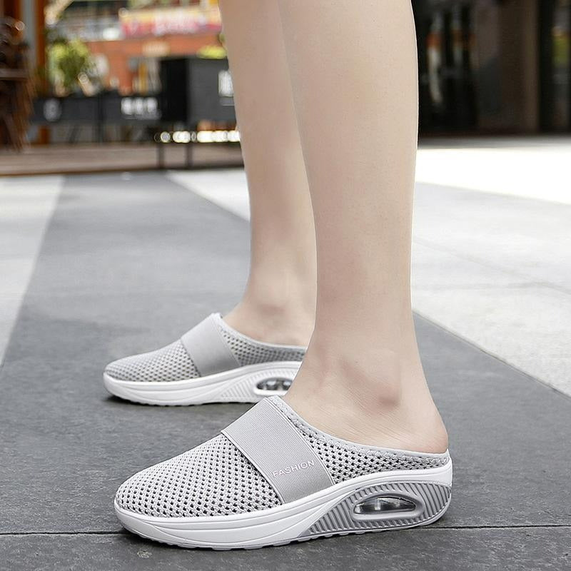 Elegant Slip-on Sko til Kvinder med Luftstødabsorbering