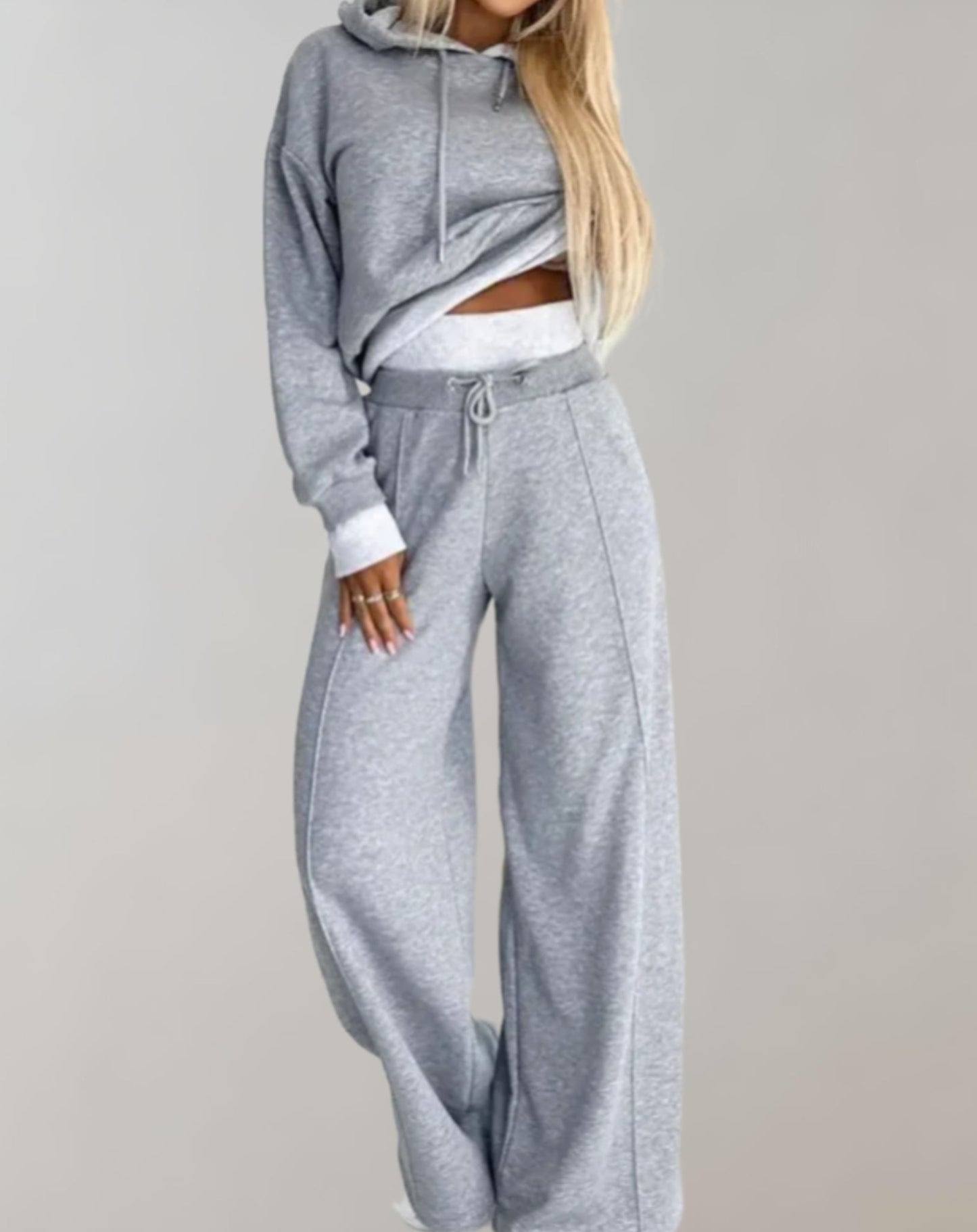 Luna | Trendigt Hoodie- och Träningsset för Dam
