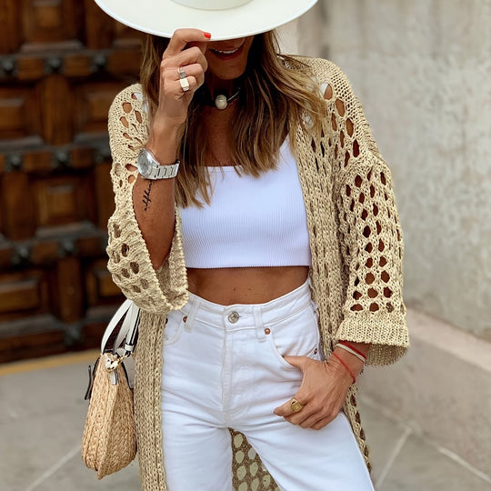 Crocheted Ladies' Cardigan - Talia