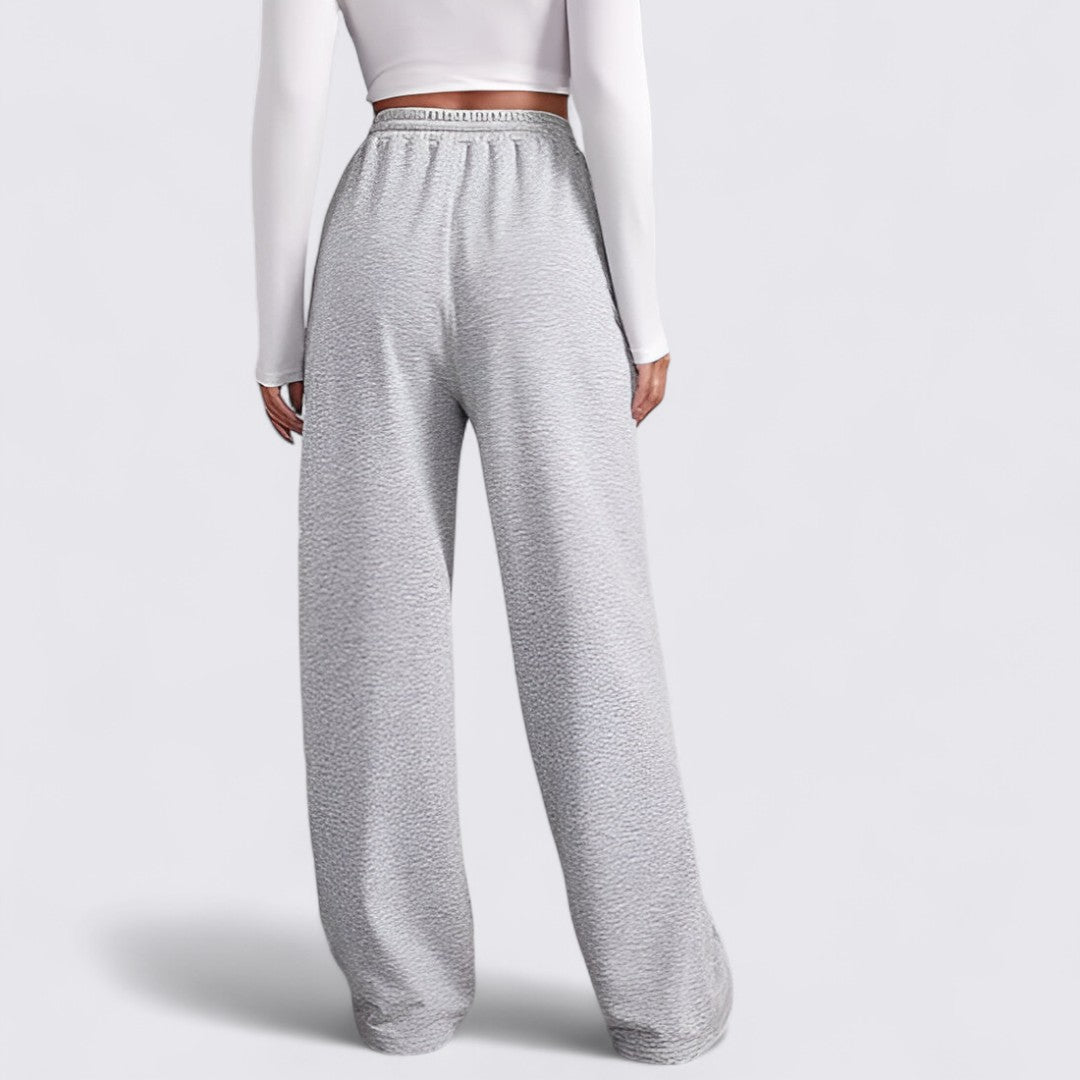 Damebukser med snøre - Fritid bukser - Joggingbukser