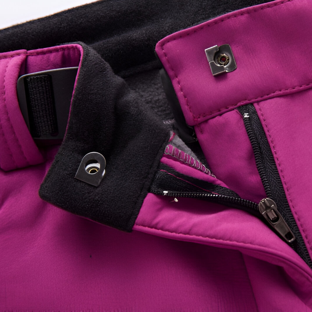 Damebukser med lynlåslommer - Vandrebukser damer - Outdoortøj