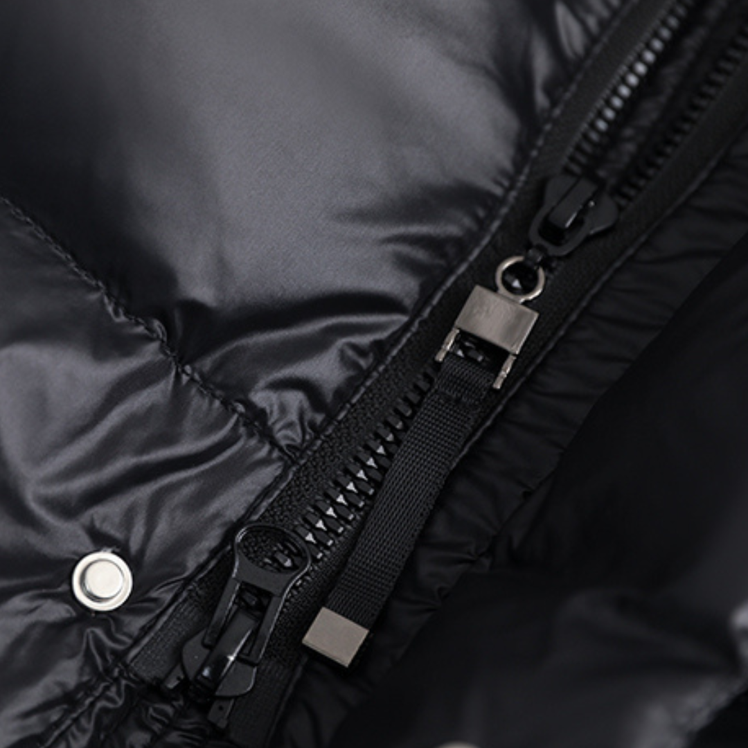 Dameparka med hætte - Vinterparka damer - Steppparka