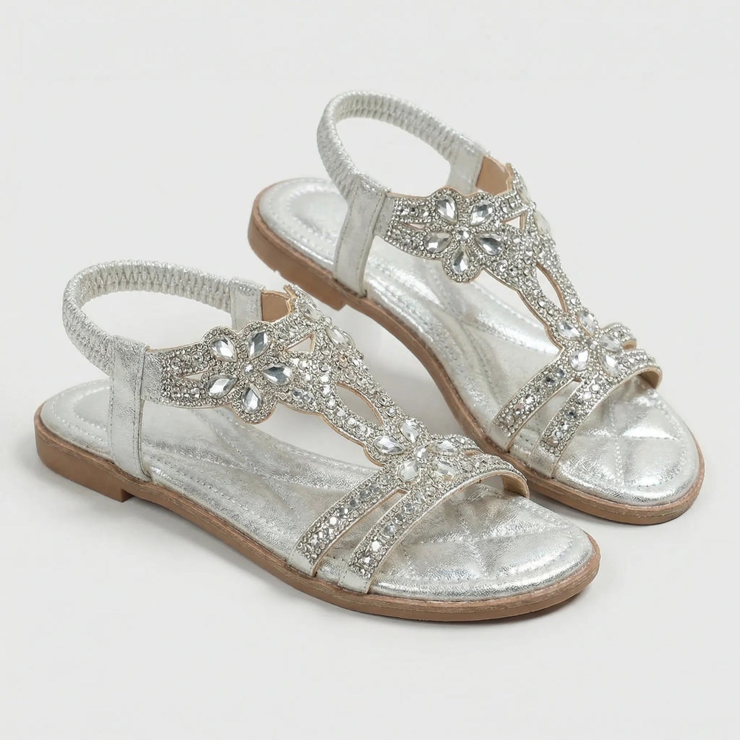 Glittrande Sandaler | Stil och Komfort i Varje Steg