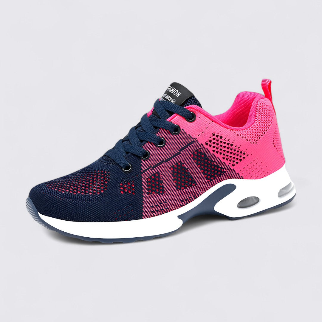 Dame sneaker med snøring - sport sneaker - fitness