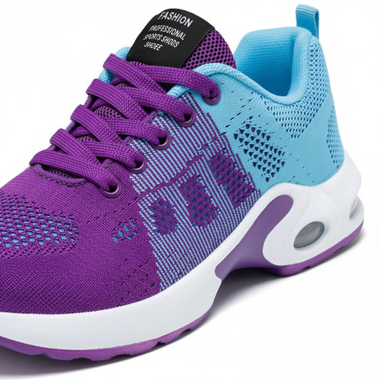 Dame sneaker med snøring - sport sneaker - fitness