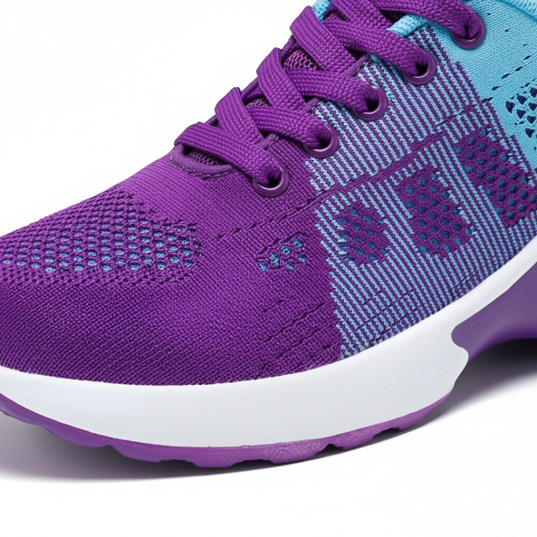 Dame sneaker med snøring - sport sneaker - fitness