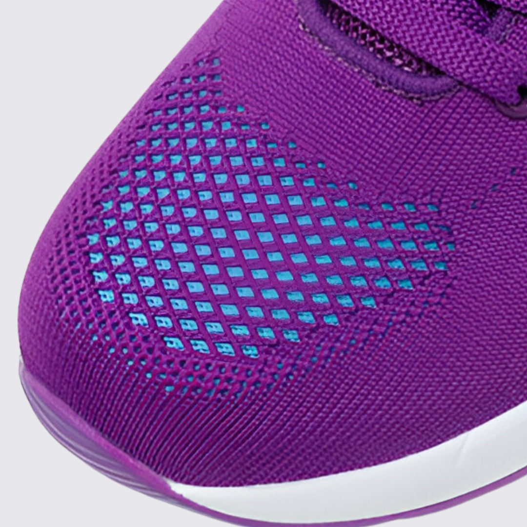 Dame sneaker med snøring - sport sneaker - fitness