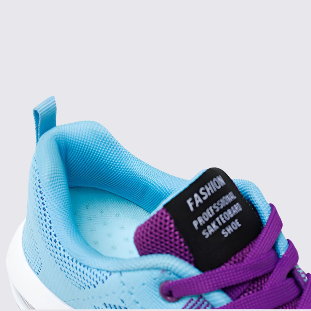 Dame sneaker med snøring - sport sneaker - fitness