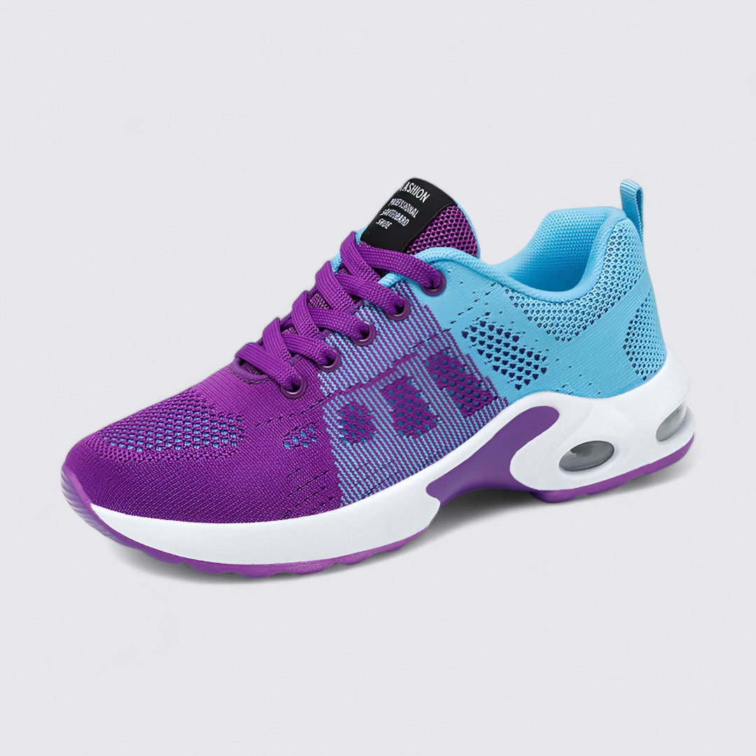 Dame sneaker med snøring - sport sneaker - fitness